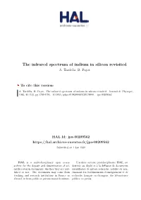 The Infrared Spectrum of Indium in Silicon Revisited A