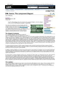 UML Basics: the Component Diagram