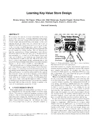 Learning Key-Value Store Design