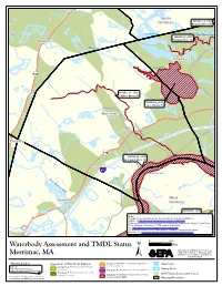 Merrimac, MA Waterbody Assessment, 305(B)/303(D), and Total Maximum Daily Load (TMDL) Status