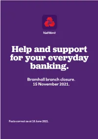 Help and Support for Your Everyday Banking