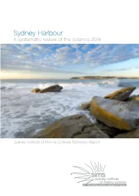 Sydney Harbour a Systematic Review of the Science 2014