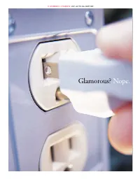 Glamorous? Nope. 2003 ANNUAL REPORT 2003 GLOSSARY