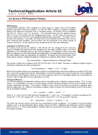 TA-02 Ion Science PID Response Factors USA V1.6.Pdf 1.43 MB