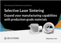 3D Systems Selective Laser Sintering Ebook