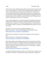 Critical Theory Info and Definitions Dei Committee Sau41.Pdf