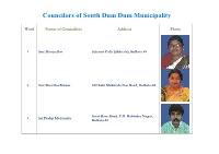 Details of Applicants