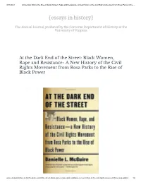 {Essays in History}