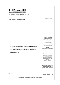Records Management — Part 2