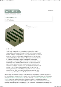 Tate Papers - Awkward Relations