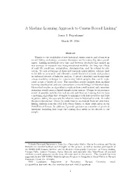 A Machine Learning Approach to Census Record Linking∗