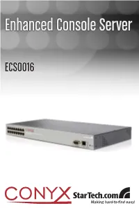 Enhanced Console Server