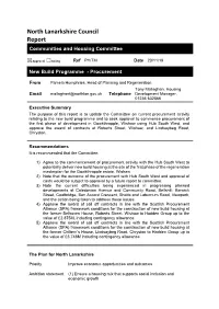 New Build Programme - Procurement