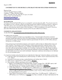 August 4, 2008 CONTRIBUTION to the RECIRCULATED DRAFT EIR