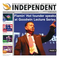 Flamin' Hot Founder Speaks at Goodwin Lecture Series