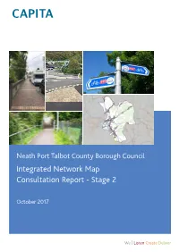 Integrated Network Map Consultation Report - Stage 2