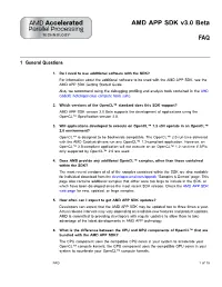 AMD APP SDK V3.0 Beta