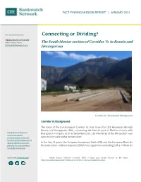 Connecting Or Dividing? the South Mostar Section Of