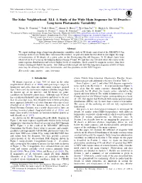 The Solar Neighborhood. XLI. a Study of the Wide Main Sequence for M Dwarfs— Long-Term Photometric Variability