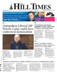 Outspoken Liberal MP Wayne Long Could Face Contested Nomination
