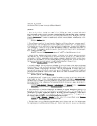 15 July 2006 Questions by Zarya Cynader (University of British Columbia)