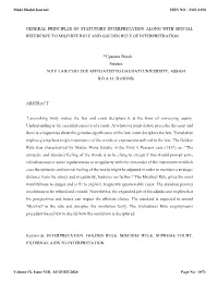 Mukt Shabd Journal Volume IX, Issue VIII, AUGUST/2020 ISSN NO