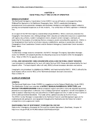 Objectives, Policy, and Scope of Operations Chapter 10