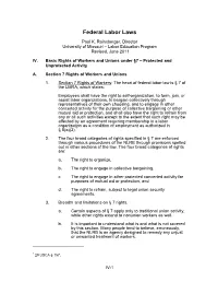 Paul K. Rainsberger, Director University of Missouri – Labor Education Program Revised, June 2011