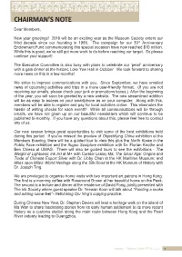 Chairman's Note