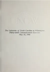 Commencement Exercises