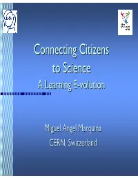 Connecting Citizens to Science