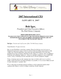 Event Transcript
