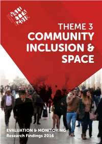 Community Inclusion & Space