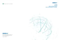 Geely Holding Group Social Responsibility Report