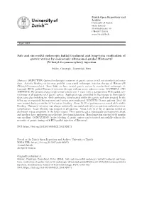 Eradication of Gastric Varices by EUS-Guided Histoacryl Injection