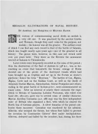 HE Custom of Commemorating Naval Deeds on Medals Is a Very Old One