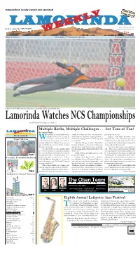 Lamorinda Weekly Issue 27 Volume 1