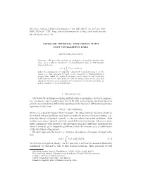 Measure Integral Inclusions with Fast Oscillating Data 1