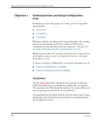 Permissions and Ownership