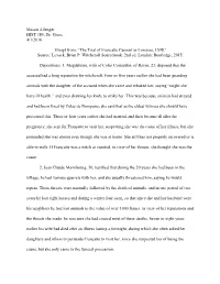 The Trial of Francatte Camont in Lorraine, 1598.” Source: Levack, Brian P
