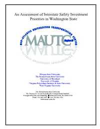 An Assessment of Interstate Safety Investment Priorities in Washington State