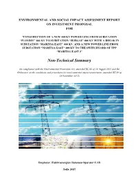 EIAR Non-Technical Summary