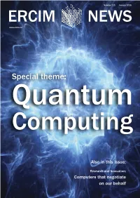 Special Theme Quantum Computing