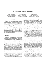 Tor: the Second-Generation Onion Router