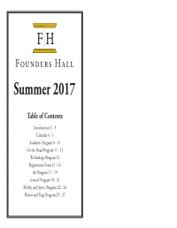 Course Book and Select Programs