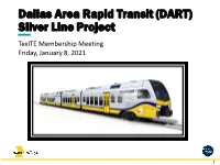 DART Silver Line Segment Map