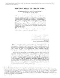Does Science Advance One Funeral at a Time?" Azoulay, Pierre, Christian Fons-Rosen, and Joshua S