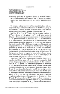 Elementary Geometry in Hyperbolic Space, by Werner Fenchel. De Gruyter Studies in Mathematics, Vol