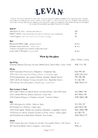 Levan Wine Menu 15.07.21