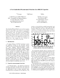 A New Embedded Measurement Structure for Edram Capacitor